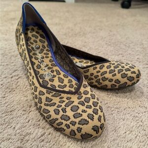 Leopard Print Rothy’s Ballet Flats